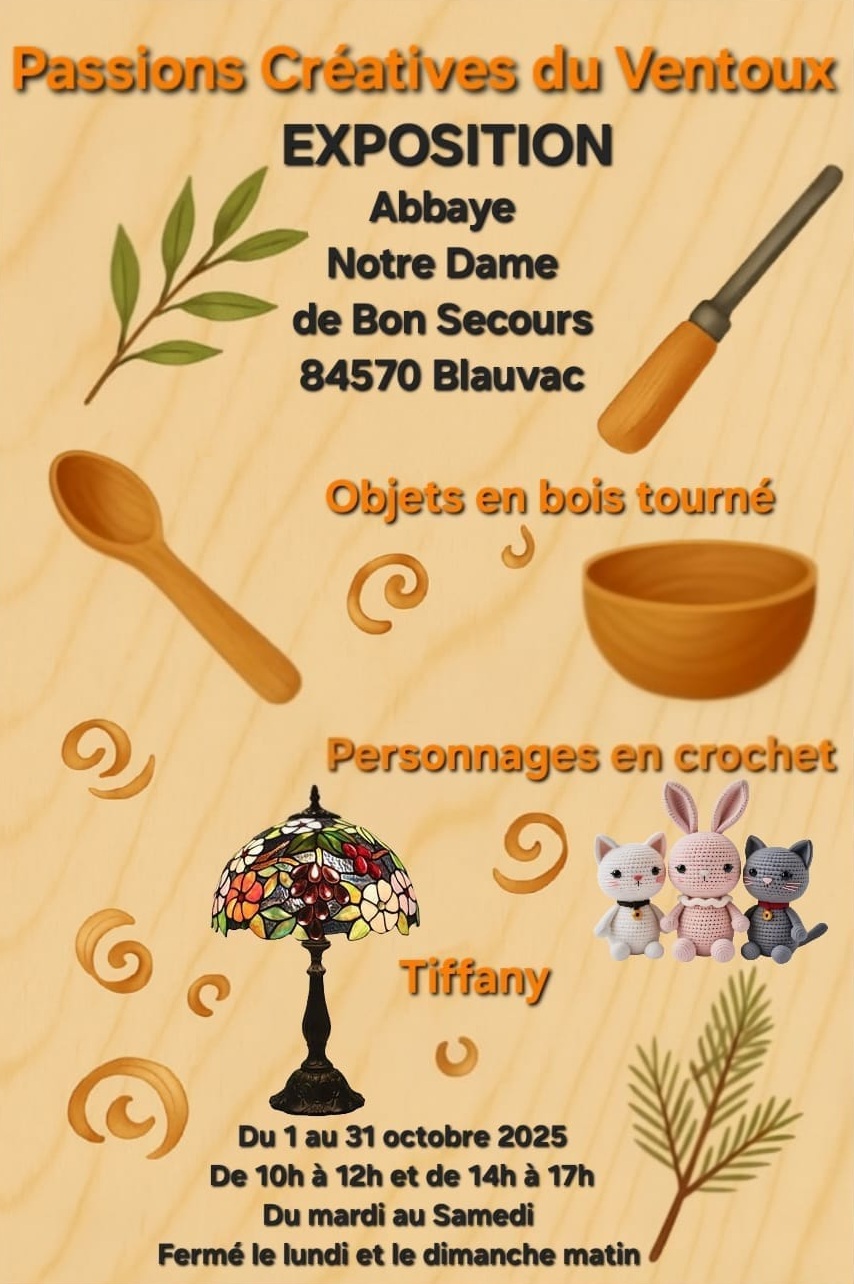 Exposition Passions créatives du Ventoux